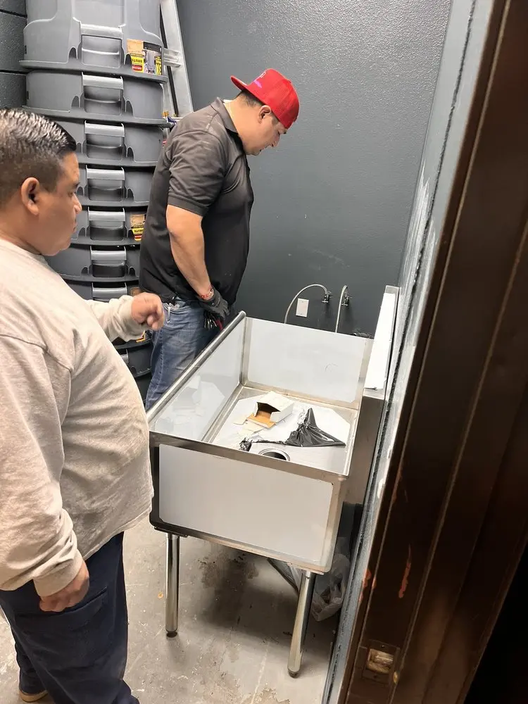 Commercial plumbing and sink installation in Meadow Vista