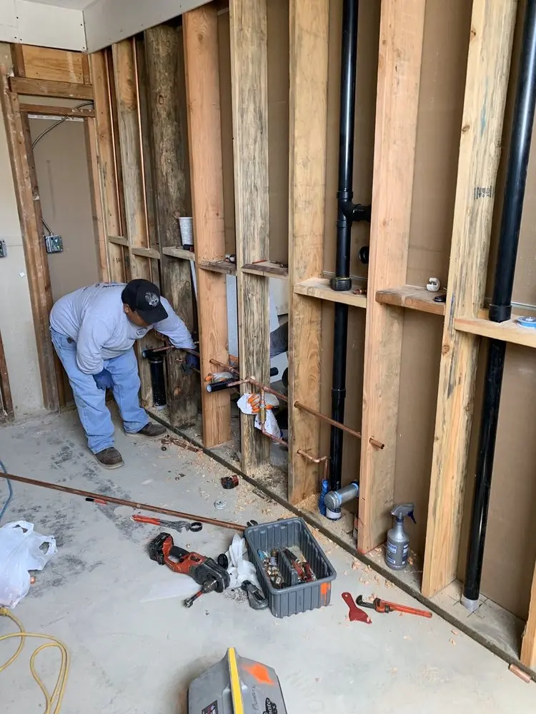 Commercial rough-in plumbing for Water Heater Replacement in Meadow Vista